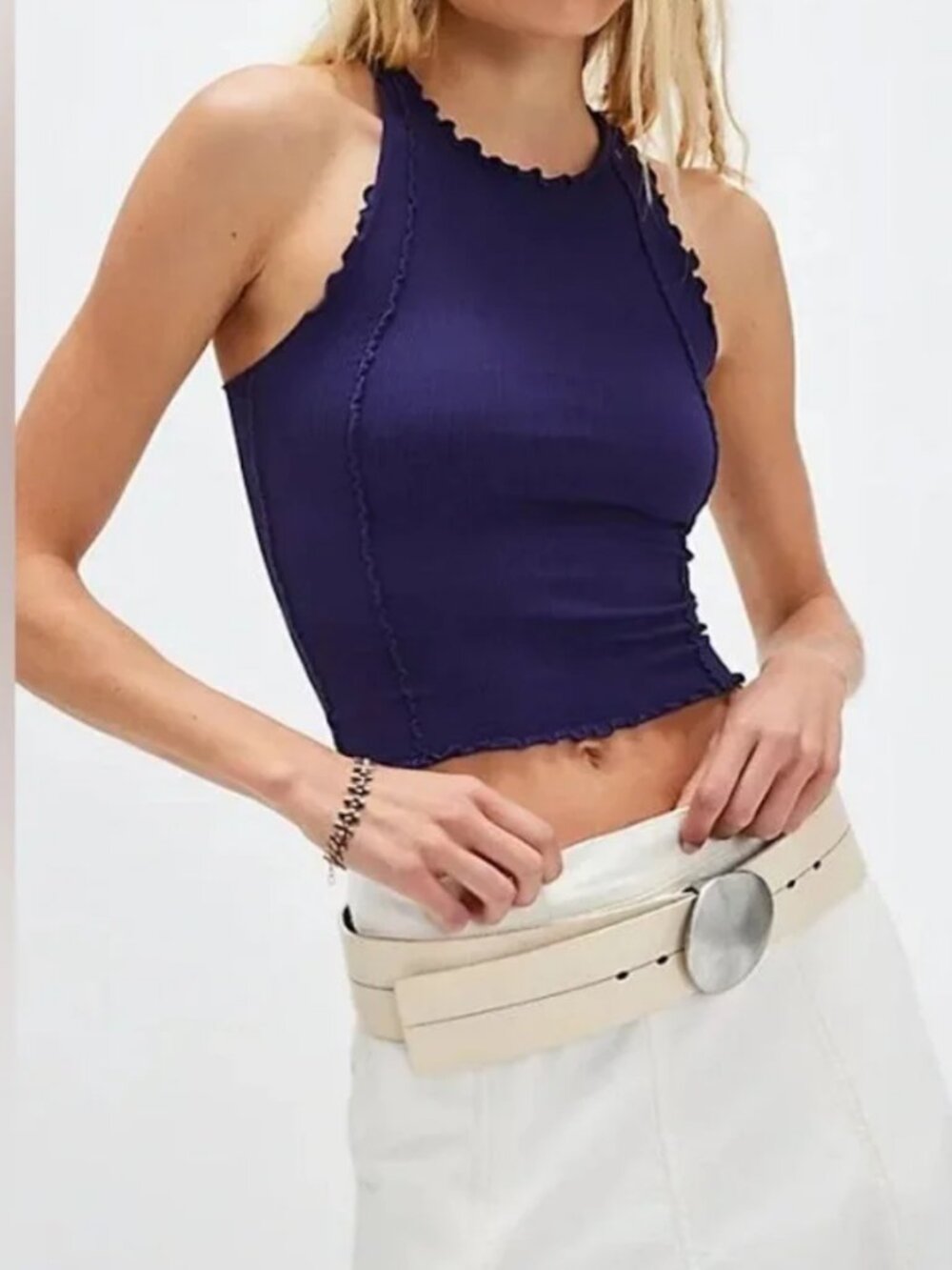 NWT Free People Better This Way Tank in Oceana